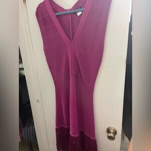 VENUS Fuchsia Bandage Dress